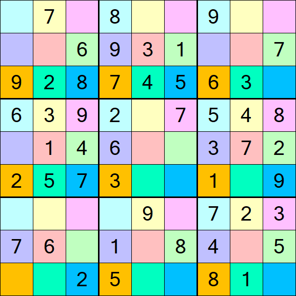 Sudoku DG - Einfach