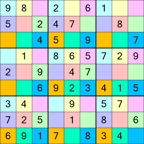 Sudoku DG - Einfach