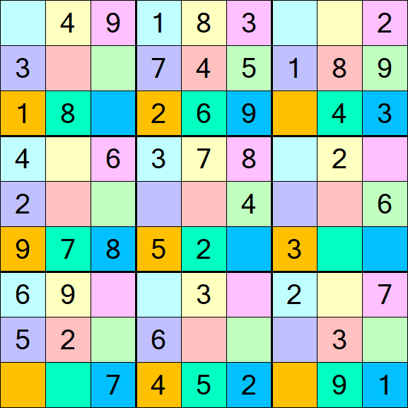 Sudoku DG - Einfach