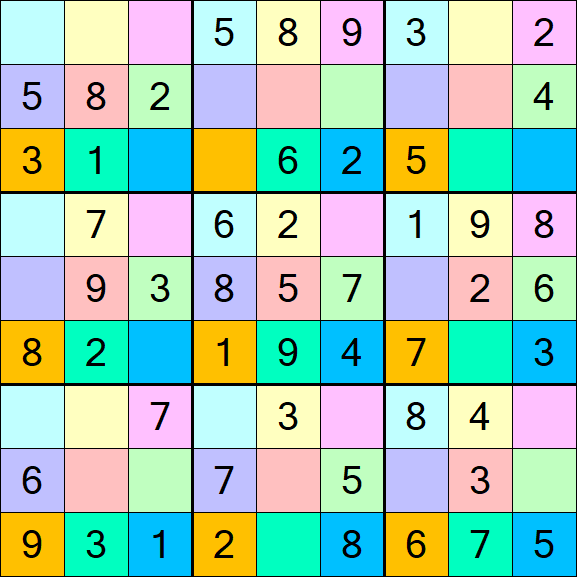 Sudoku DG - Einfach