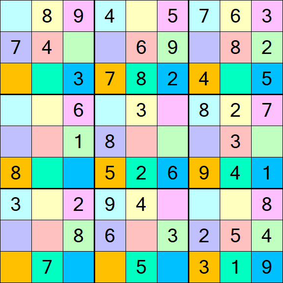 Sudoku DG - Einfach