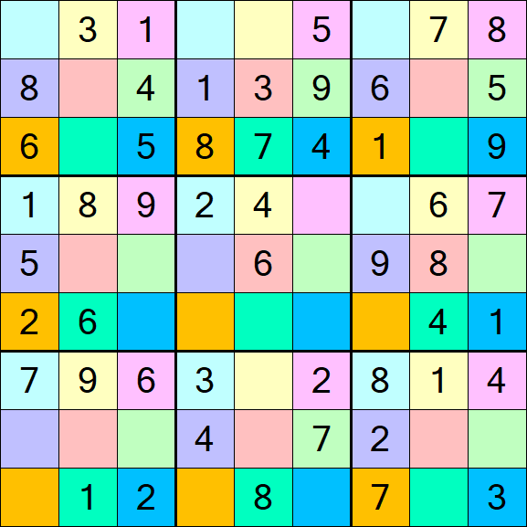 Sudoku DG - Einfach