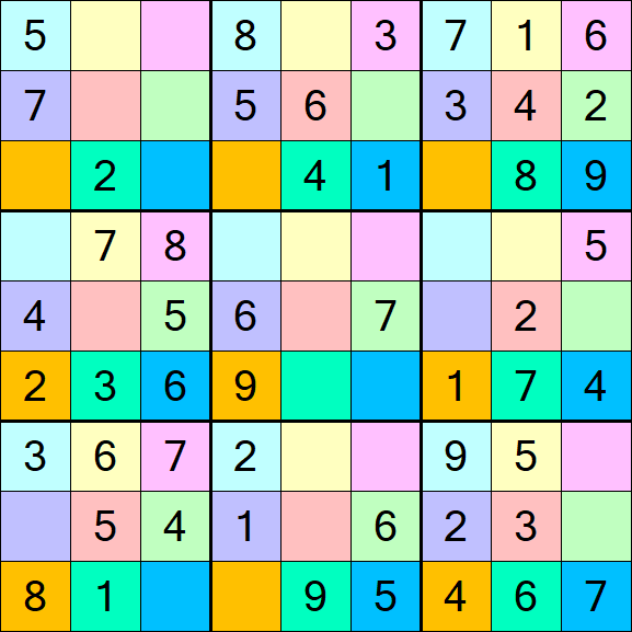 Sudoku DG - Einfach