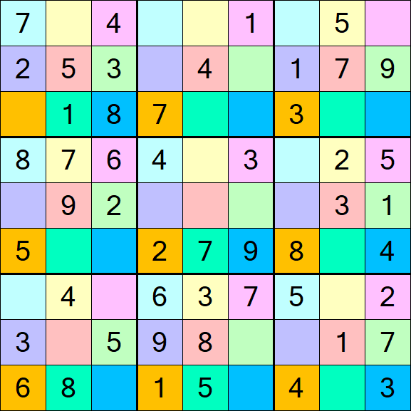 Sudoku DG - Einfach