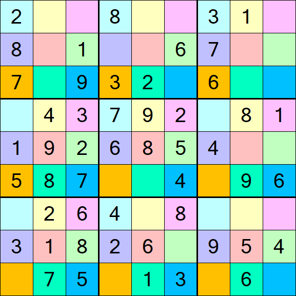 Sudoku DG - Einfach