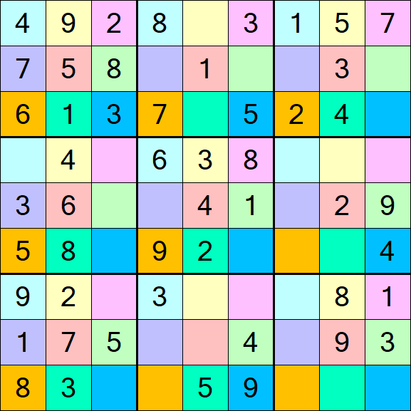 Sudoku DG - Einfach