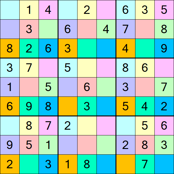 Sudoku DG - Einfach