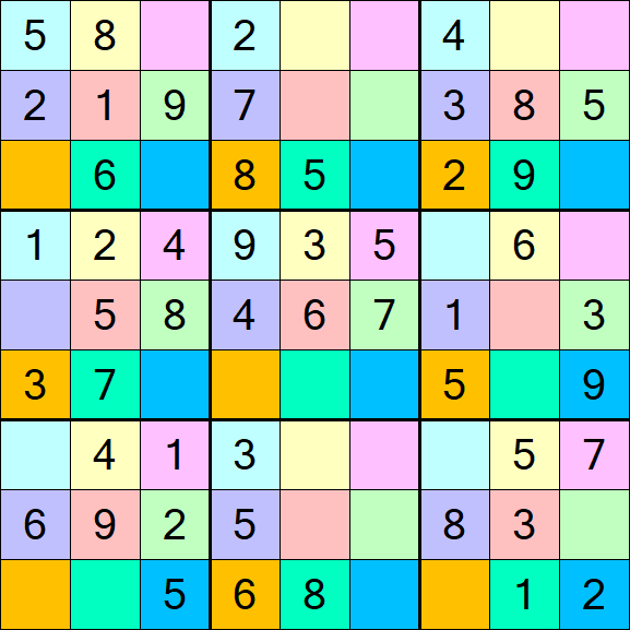 Sudoku DG - Einfach