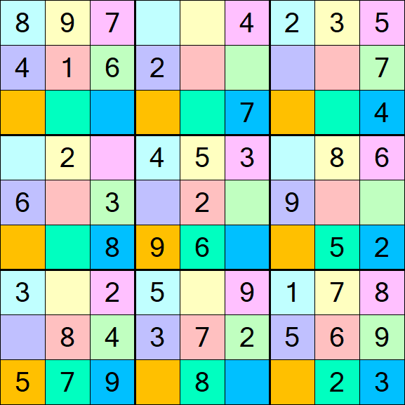 Sudoku DG - Einfach