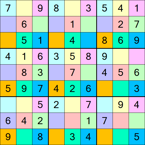 Sudoku DG - Einfach