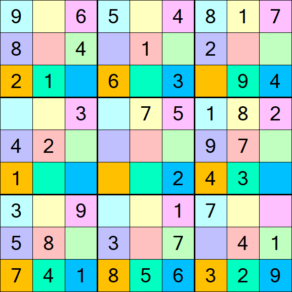 Sudoku DG - Einfach