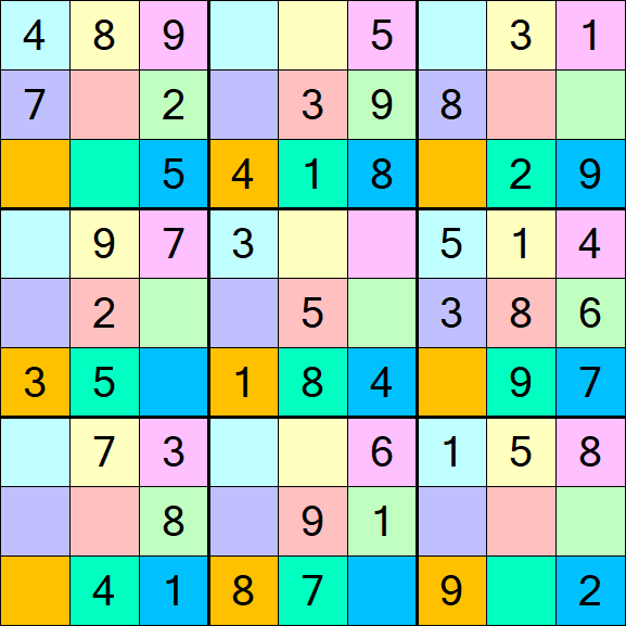 Sudoku DG - Einfach