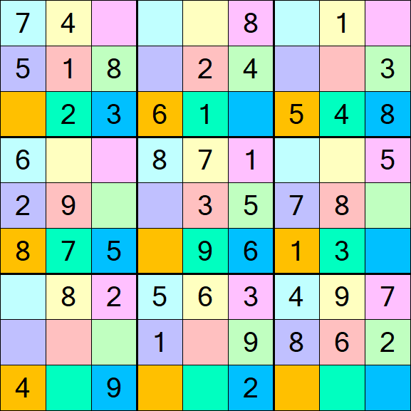 Sudoku DG - Einfach