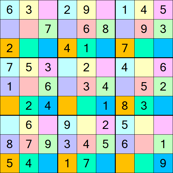 Sudoku DG - Einfach