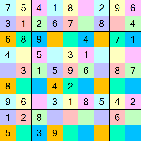 Sudoku DG - Einfach
