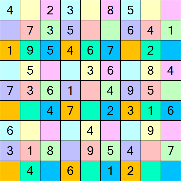 Sudoku DG - Einfach