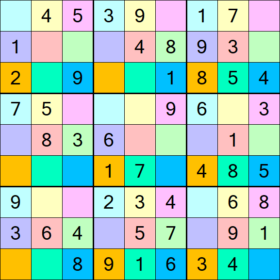 Sudoku DG - Einfach