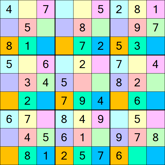Sudoku DG - Einfach