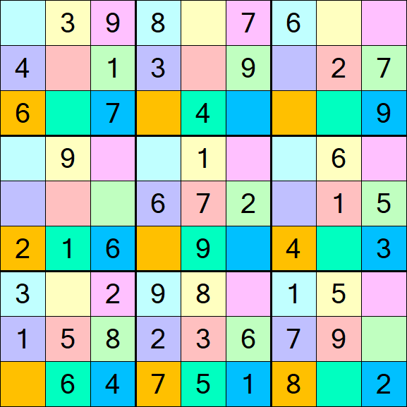 Sudoku DG - Einfach