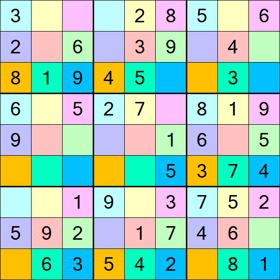 Sudoku DG - Einfach