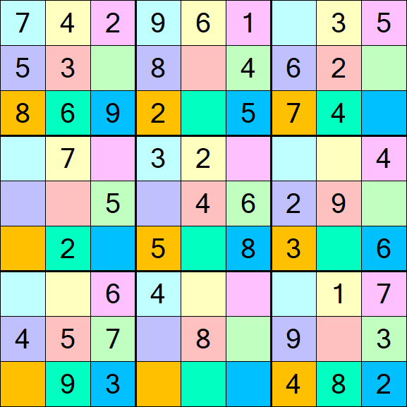 Sudoku DG - Einfach