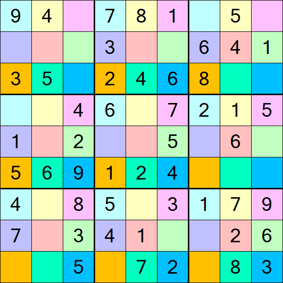 Sudoku DG - Einfach