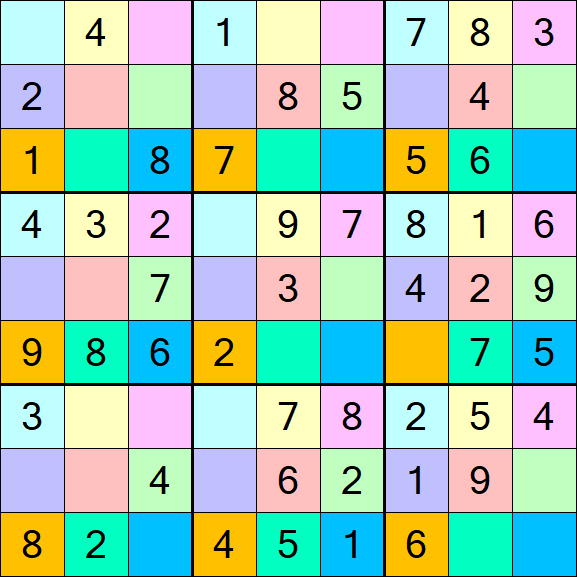 Sudoku DG - Einfach