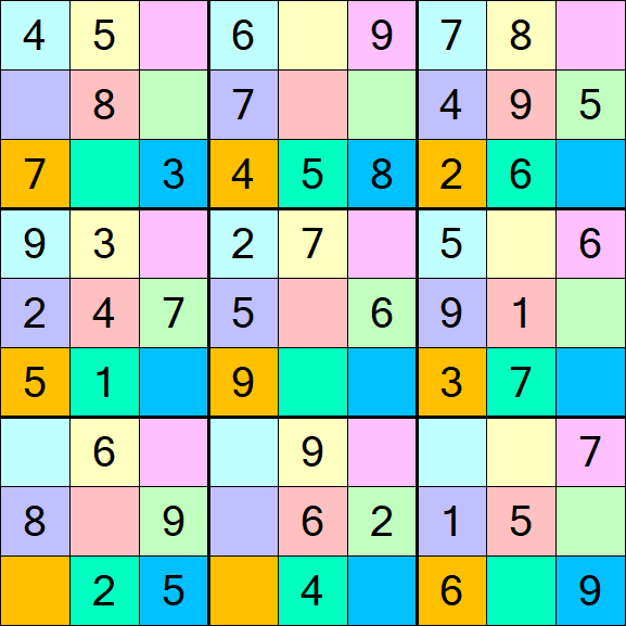 Sudoku DG - Einfach
