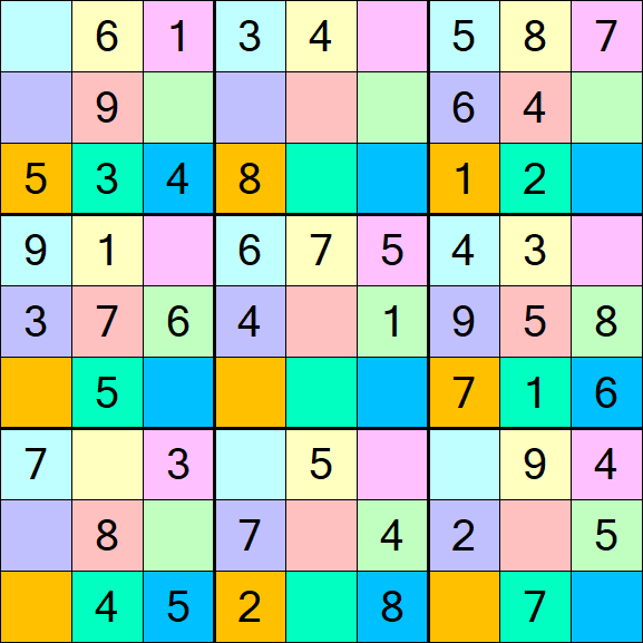 Sudoku DG - Einfach