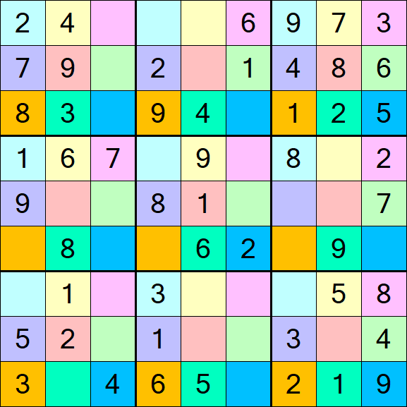 Sudoku DG - Einfach