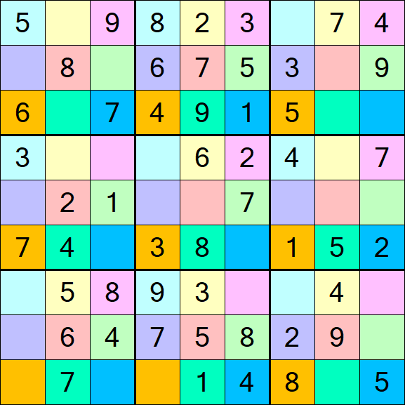 Sudoku DG - Einfach
