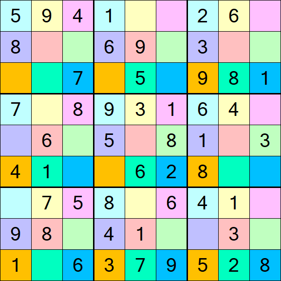 Sudoku DG - Einfach