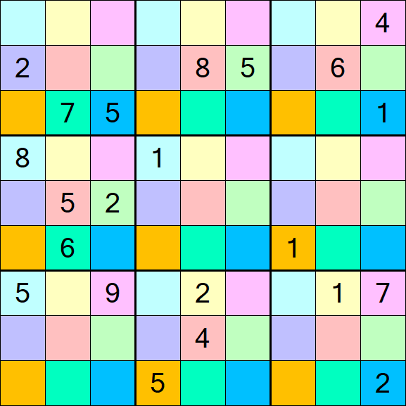Sudoku DG - Difficile