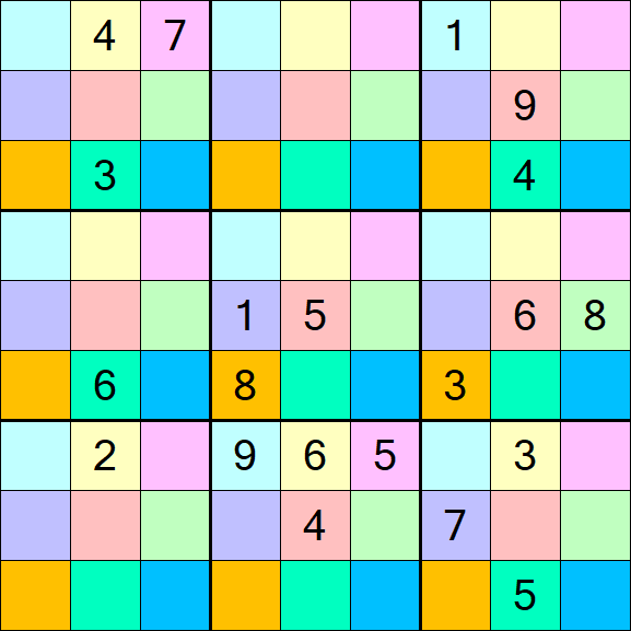 Sudoku DG - Difficile