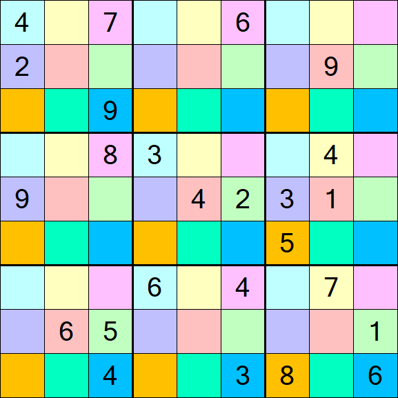 Sudoku DG - Difficile