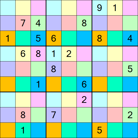 Sudoku DG - Difficile