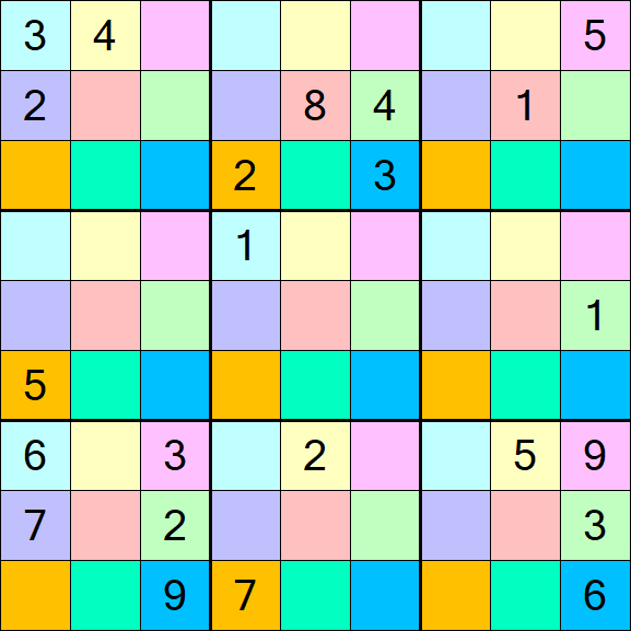Sudoku DG - Difficile