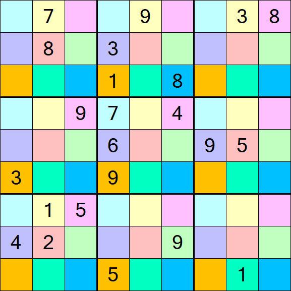Sudoku DG - Difficile