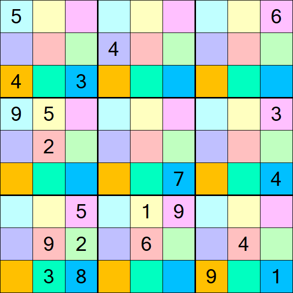 Sudoku DG - Schwierig
