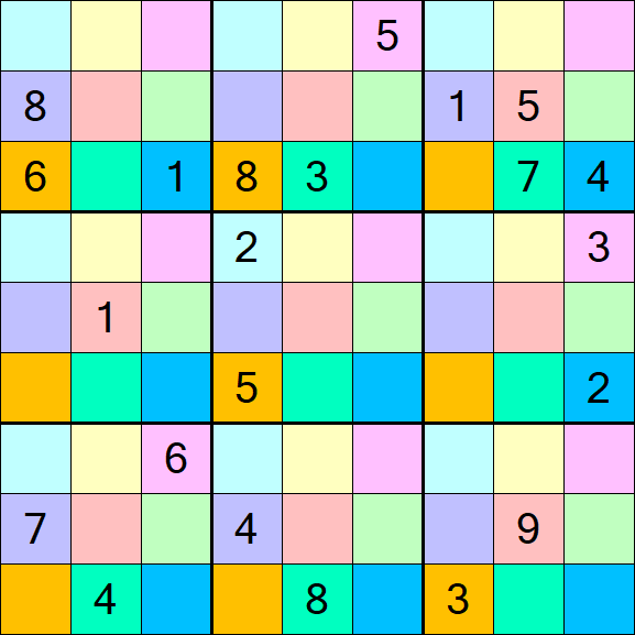 Sudoku DG - Difficile