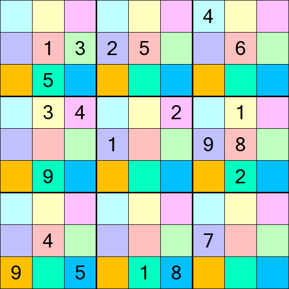 Sudoku DG - Difficile