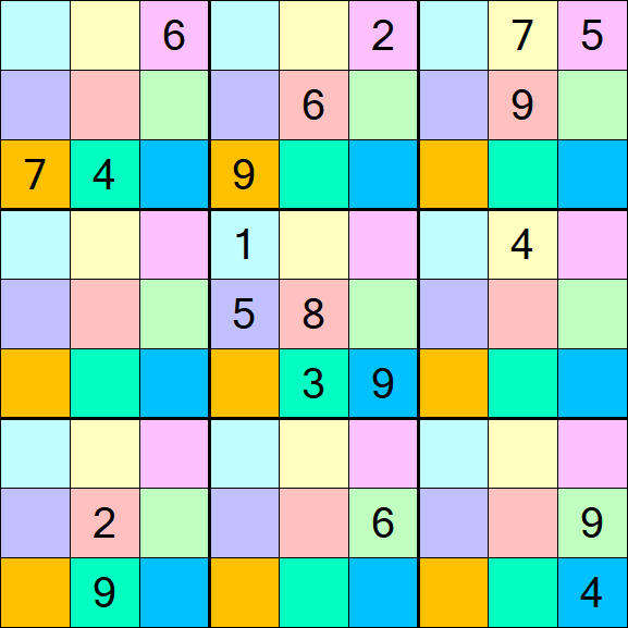Sudoku DG - Schwierig