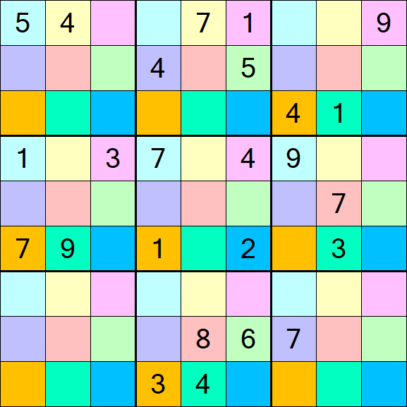 Sudoku DG - Schwierig
