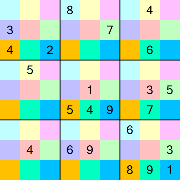 Sudoku DG - Difficile