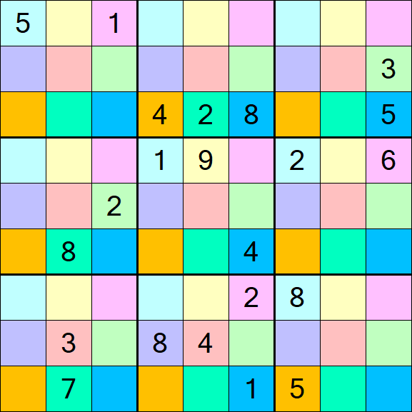Sudoku DG - Difficile