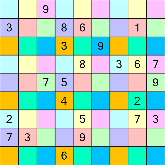 Sudoku DG - Difficile