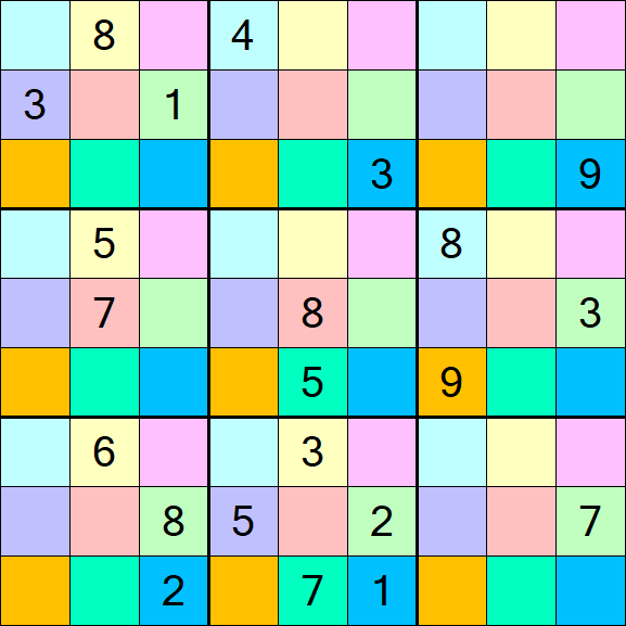 Sudoku DG - Difficile