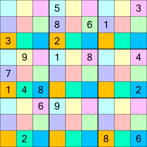 Sudoku DG - Difficile