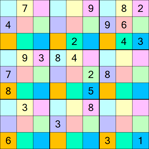 Sudoku DG - Difficile