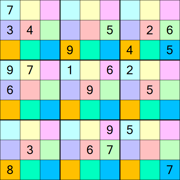 Sudoku DG - Difficile
